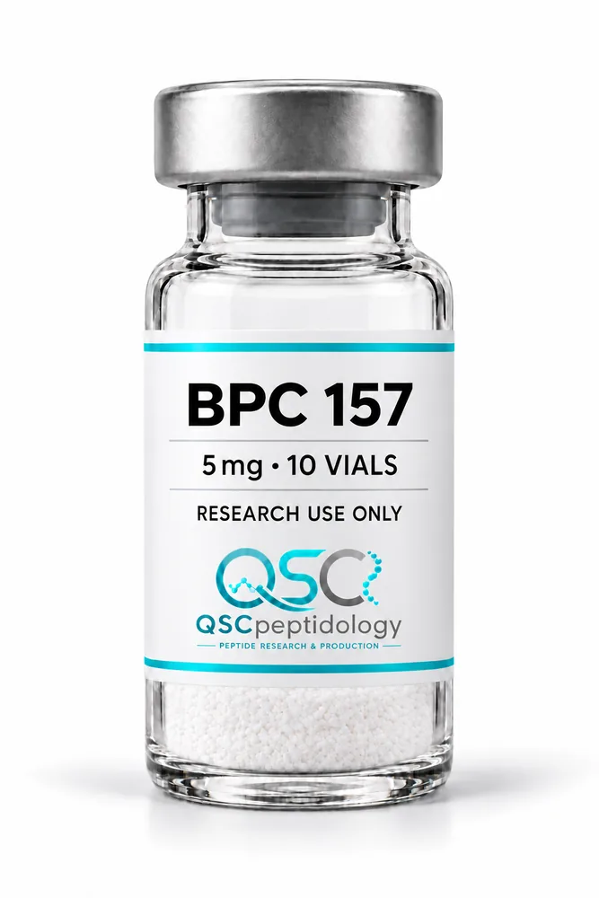 BPC-157 5mg (10バイアルパック) QSC Peptidology