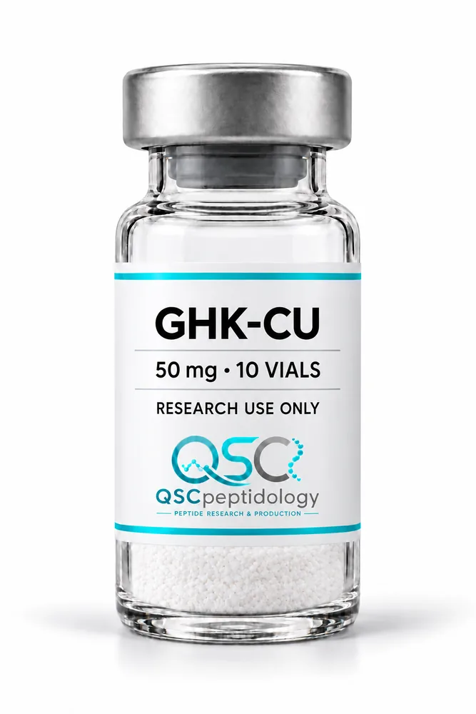 GHK-Cu 50mg (10バイアルパック) QSC Peptidology