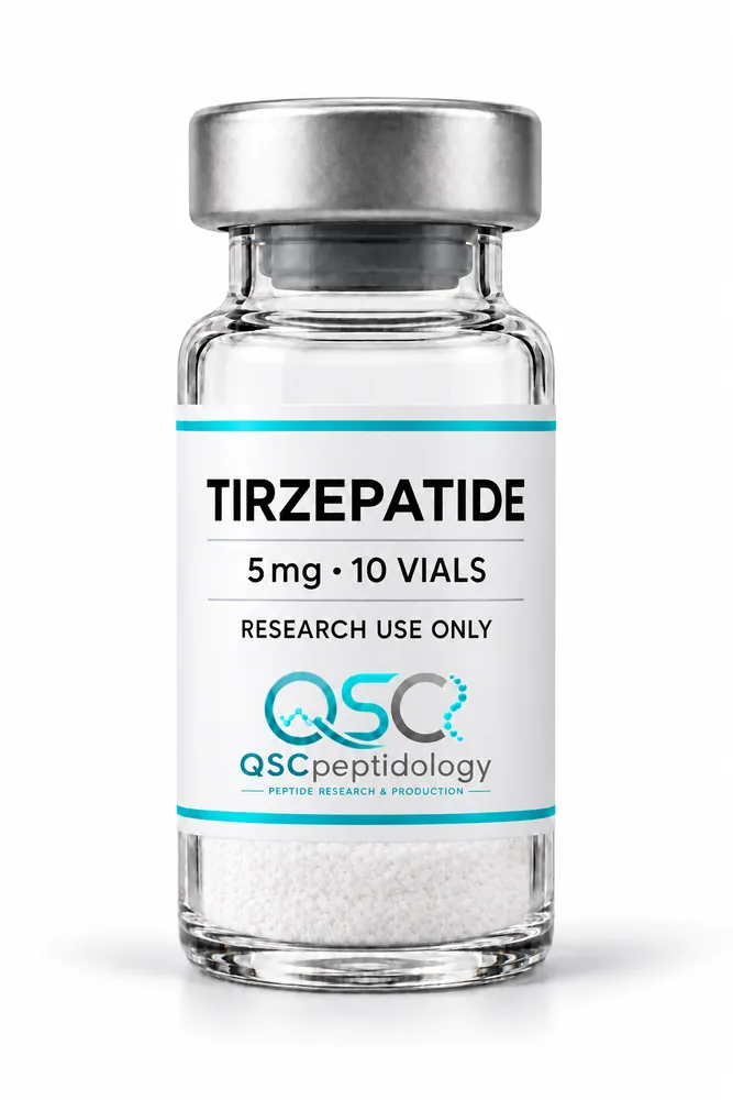 Tirzepatide 5mg (10バイアルパック) QSC Peptidology